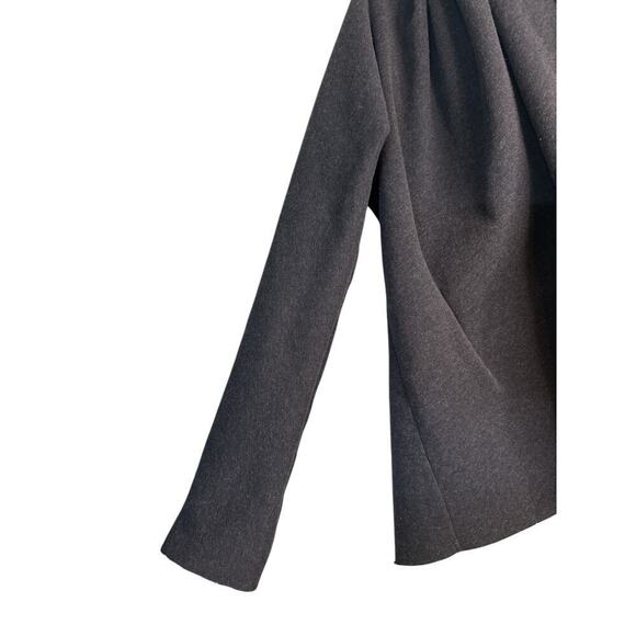 Sanctuary Women's Single Button Long Sleeve Poncho Sweater Jacket Size M Gray - Picture 4 of 11